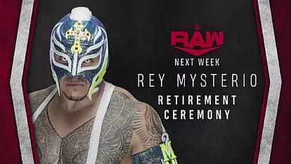 Rey Mysterio se retira y la WWE le prepara una ceremonia