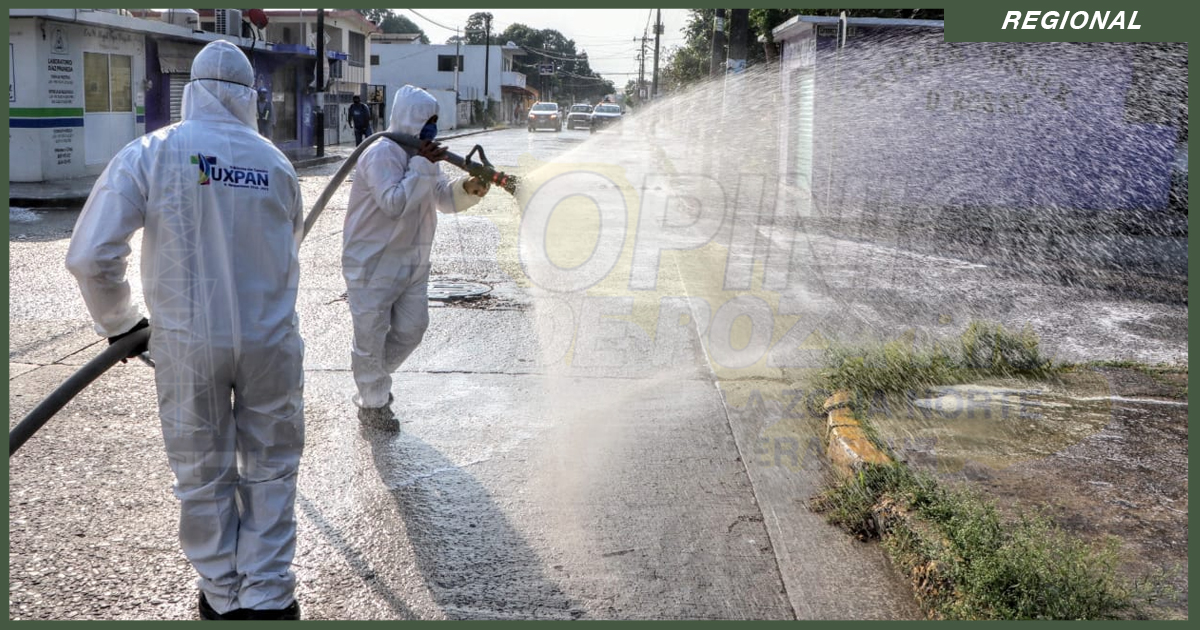 Covid-19 avanza; 7 nuevos casos de un día para otro en Tuxpan
