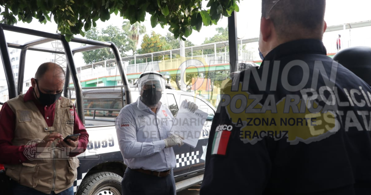 Operativo vial y de transporte en marcha