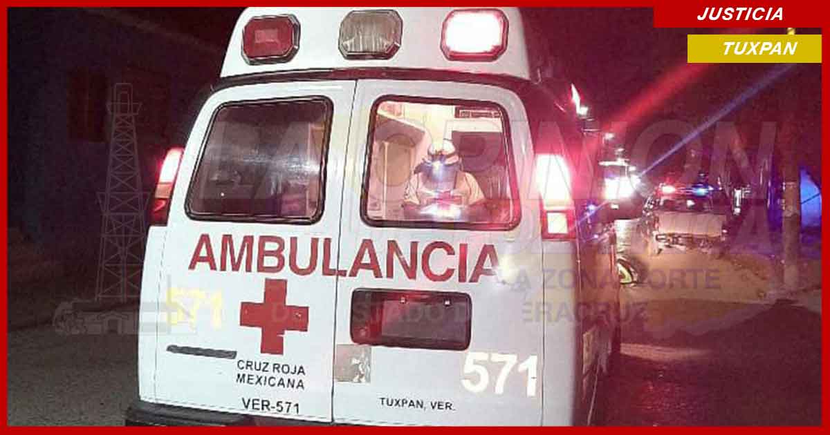 Viajaba en moto e iba para su casa ebrio termina en el Hospital