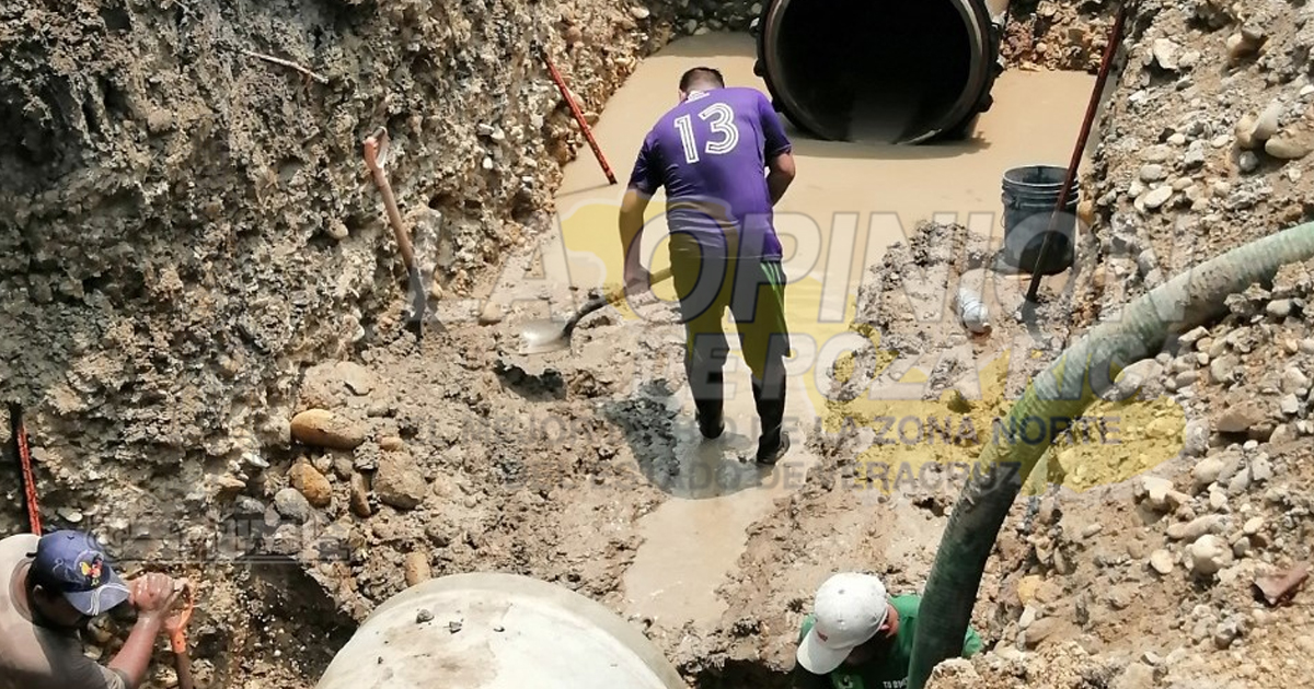 Desesperación en Tuxpan; segundo día sin agua