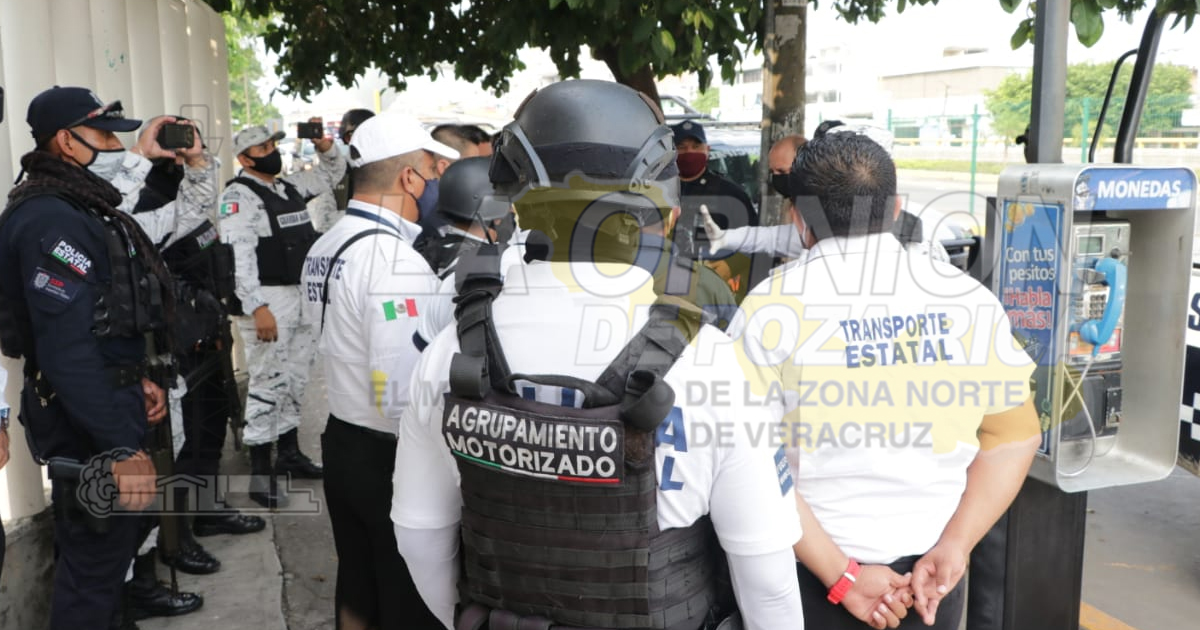 Operativo vial y de transporte en marcha