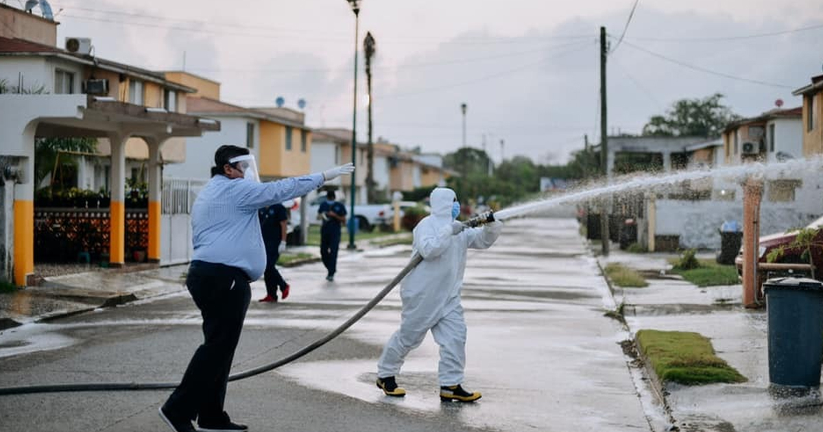 Intensifican en Tuxpan tareas de sanitización en más sectores de la ciudad