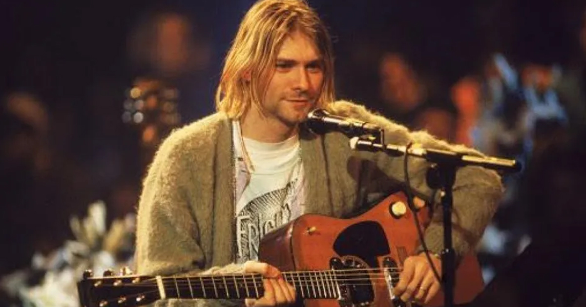 A subasta la guitarra que Kurt Cobain tocó en el MTV Unplugged de Nirvana