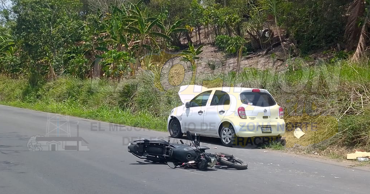 Herido motociclista de Cerro Azul