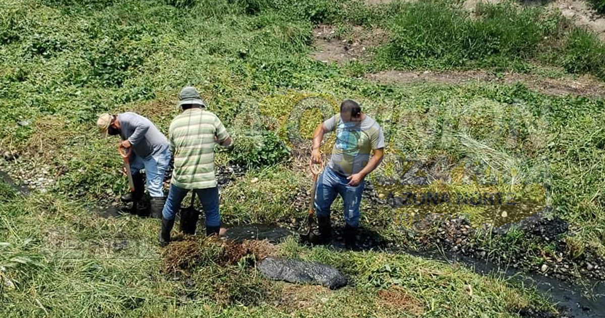 Desazolvan aguas negras del Oro Verde para evitar olores