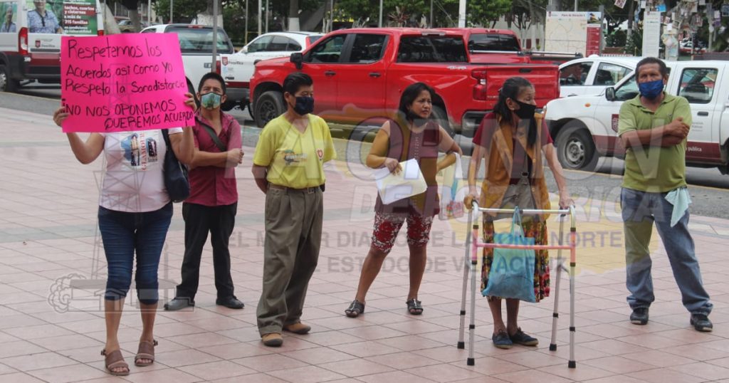 Otra manifestación de comerciantes