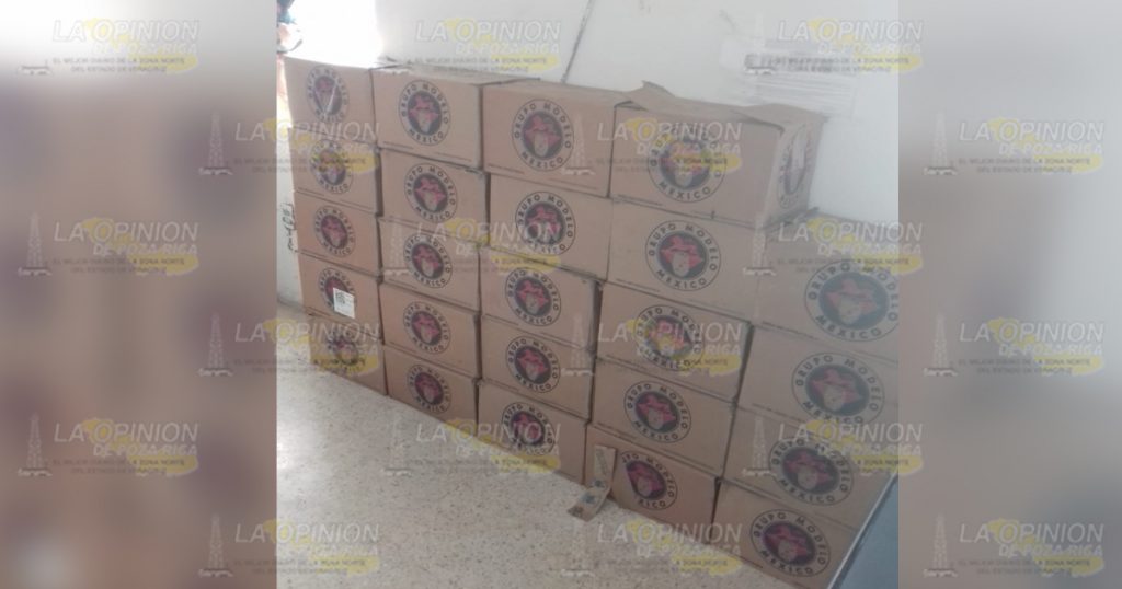 Aseguran 25 cartones de caguama en un filtro sanitario de Cazones