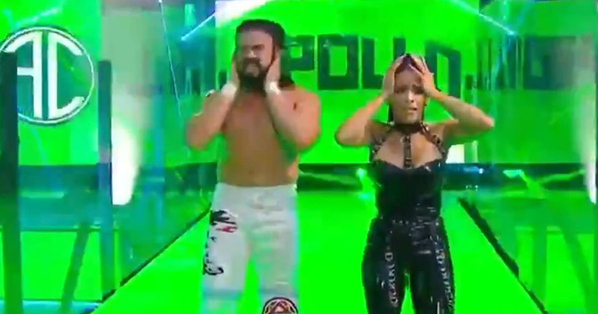 Andrade perdió el título de Estados Unidos de la WWE ante Apollo Crews