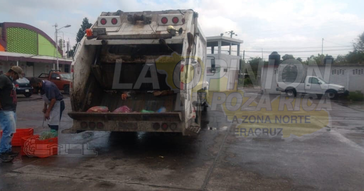 Continúa Servicio de Limpia Pública Municipal