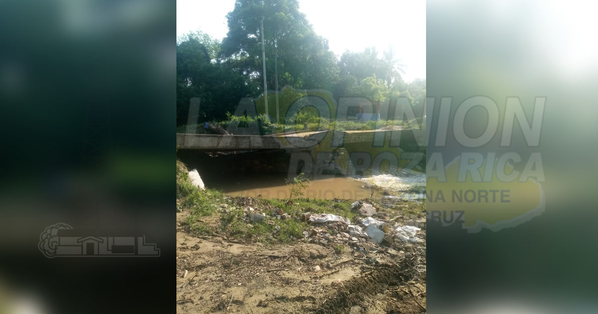 Familias quedan incomunicadas en la Congregación El Duque