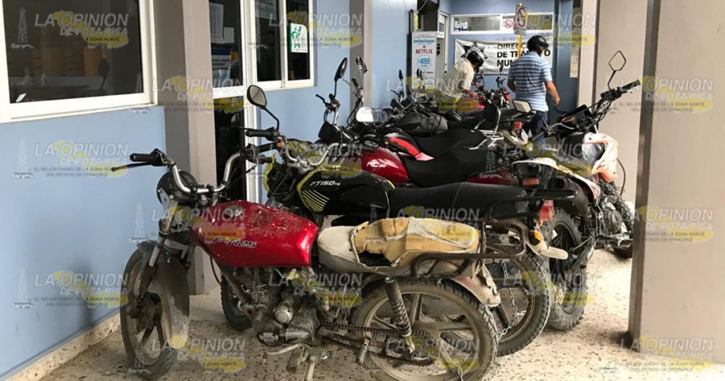 Realizan operativo boom en contra de motociclistas