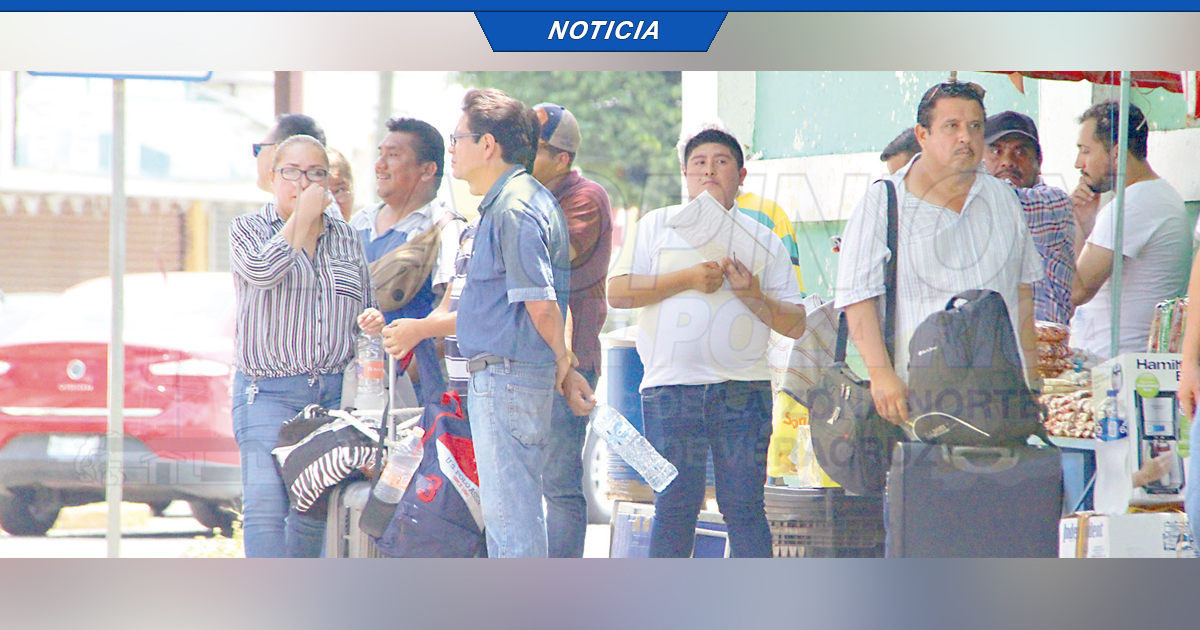 Reducen personal en las plataformas