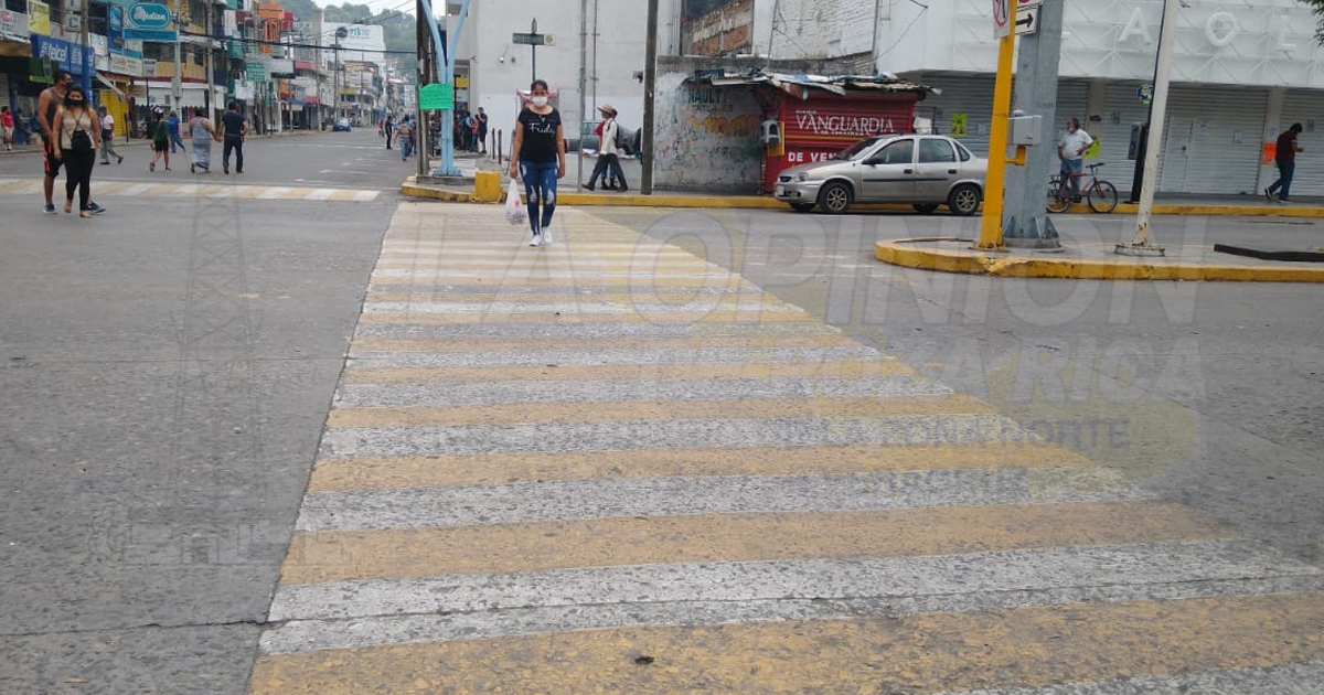 Piden balizar en estos días de inmovilidad en el centro