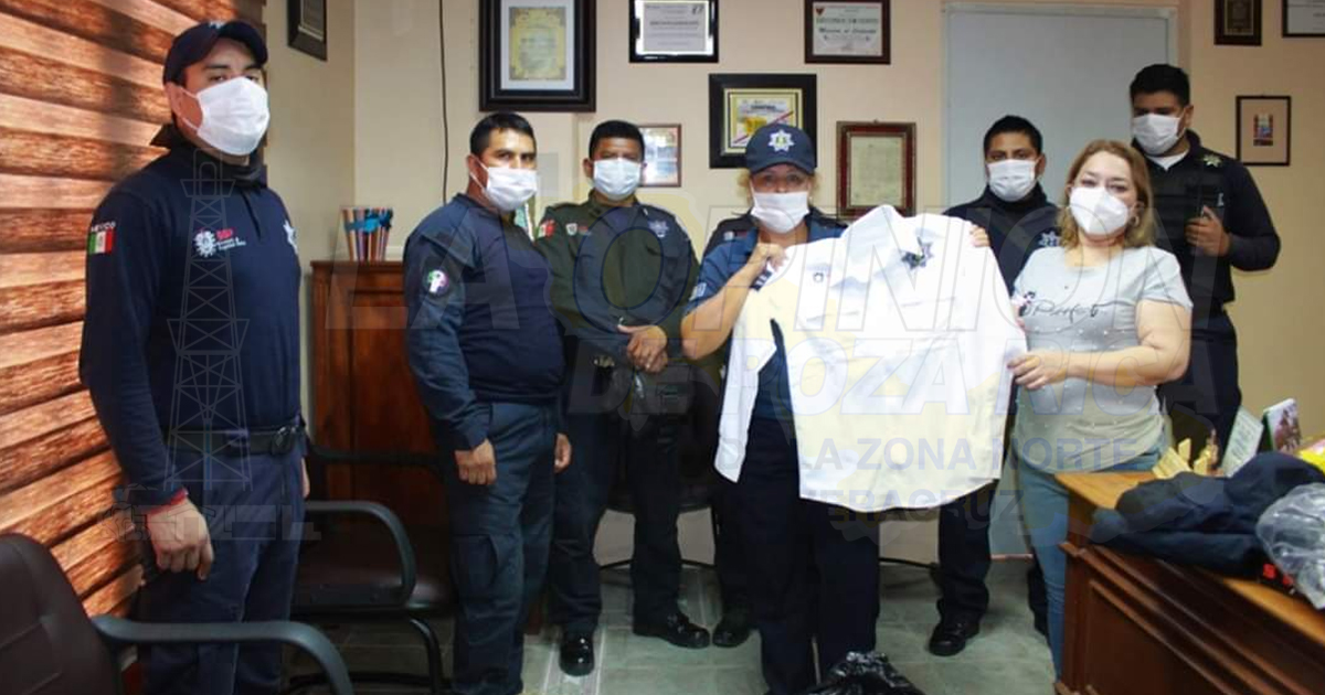 Equipan a la Policía Municipal de Coatzintla