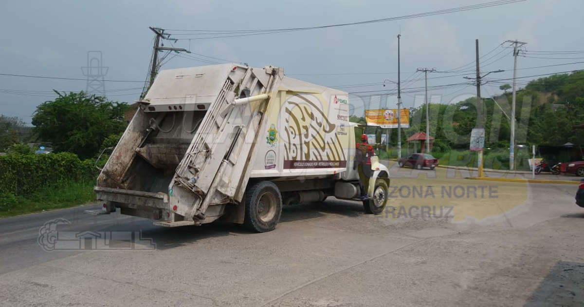 Se dispara recolección de basura en cuarentena por Covid-19, en Coatzintla