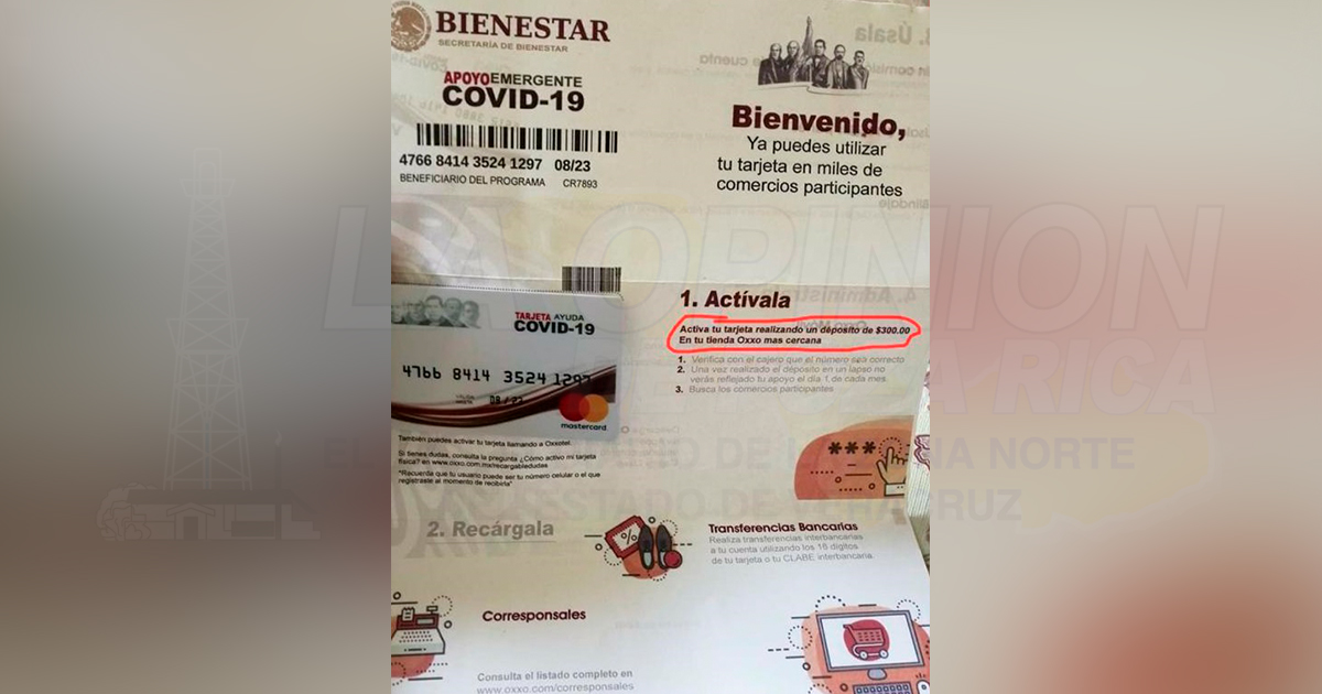 Aseguran que estas tarjetas estaban siendo repartidas en el centro de la ciudad de Zamora