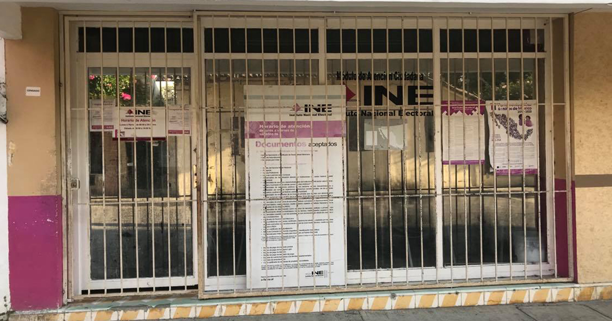 Sin fecha para apertura del módulo para credenciales de elector: INE