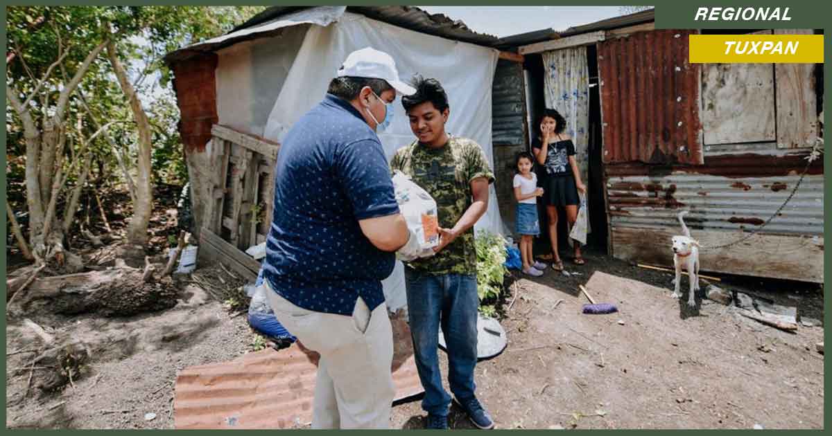 Apoyo a las familias más desprotegidas en Tuxpan
