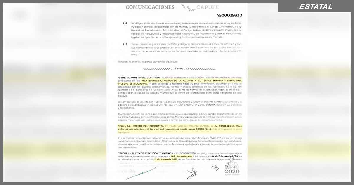 Sequía de proyectos camineros