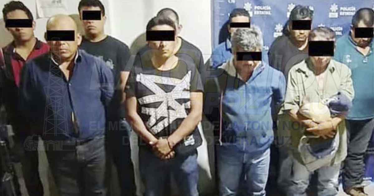 Logra FGE vinculación a proceso de 10 personas