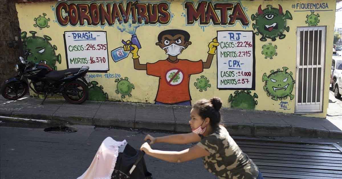 El covid-19 amenaza con activar una bomba de muerte y miseria en Brasil