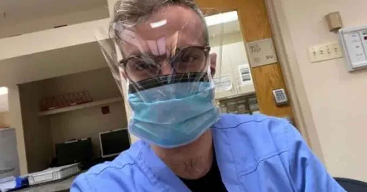 Encuentra el cadáver de su hijo: un enfermero que luchaba contra el virus