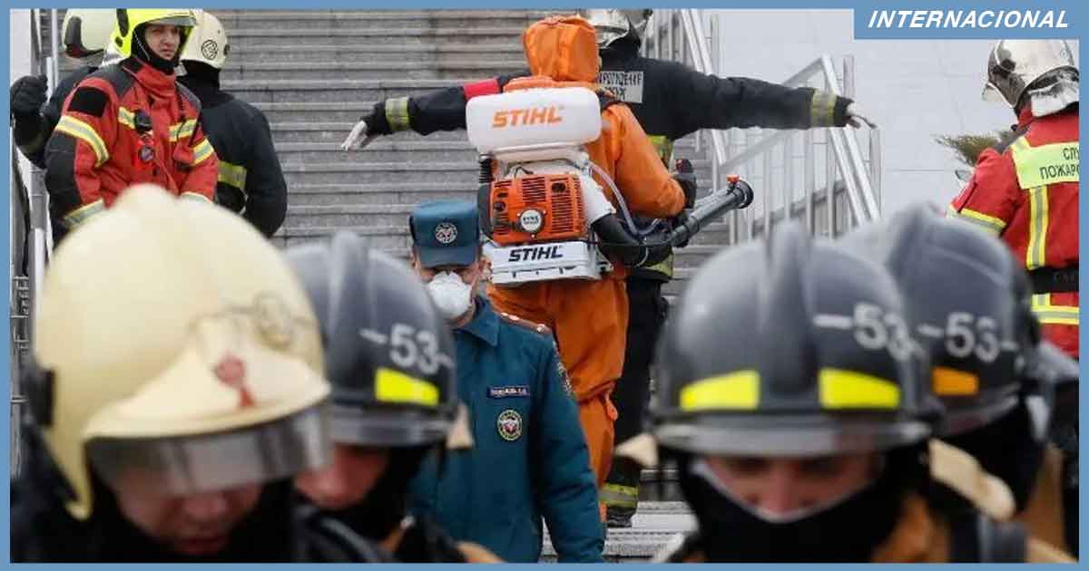 Cinco muertos en el incendio de un hospital en Rusia