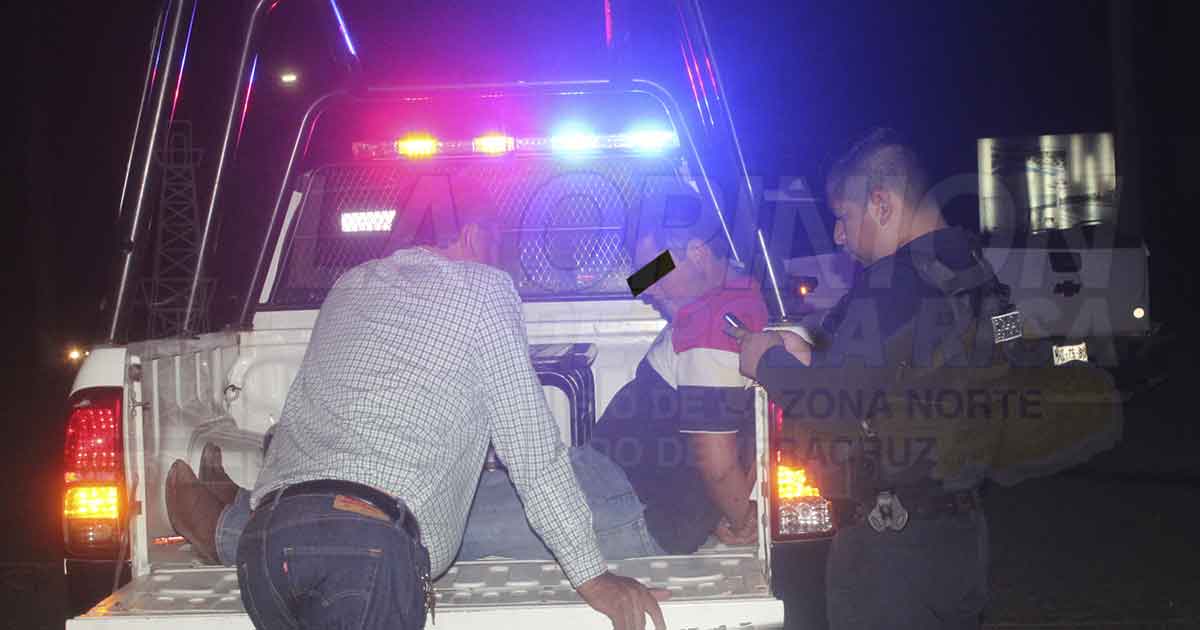 Junior destrozó su Silverado