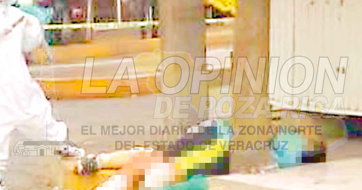 Muere "EL Lonch" en calles de Poza Rica