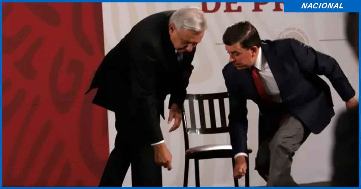 Fotos revelan que AMLO y Sheffield sí tuvieron contacto el pasado lunes