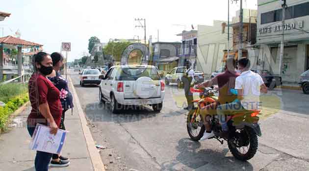 La curva sube en Poza Rica, no respetan el #QuédateEnCasa