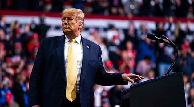 Trump a votantes: Confíen en mí, la economía se recuperará