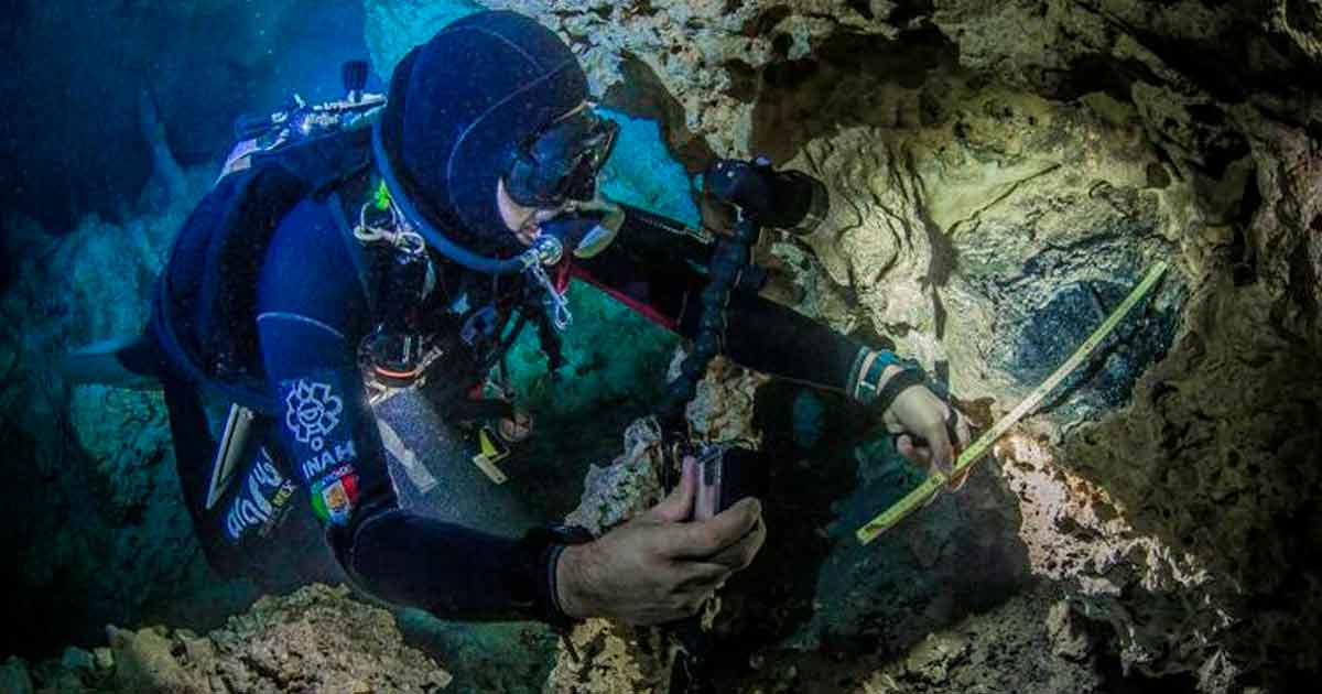 Vestigios de hogueras en cenote de Tulum revelan asentamientos humanos a finales de la Era de Hielo