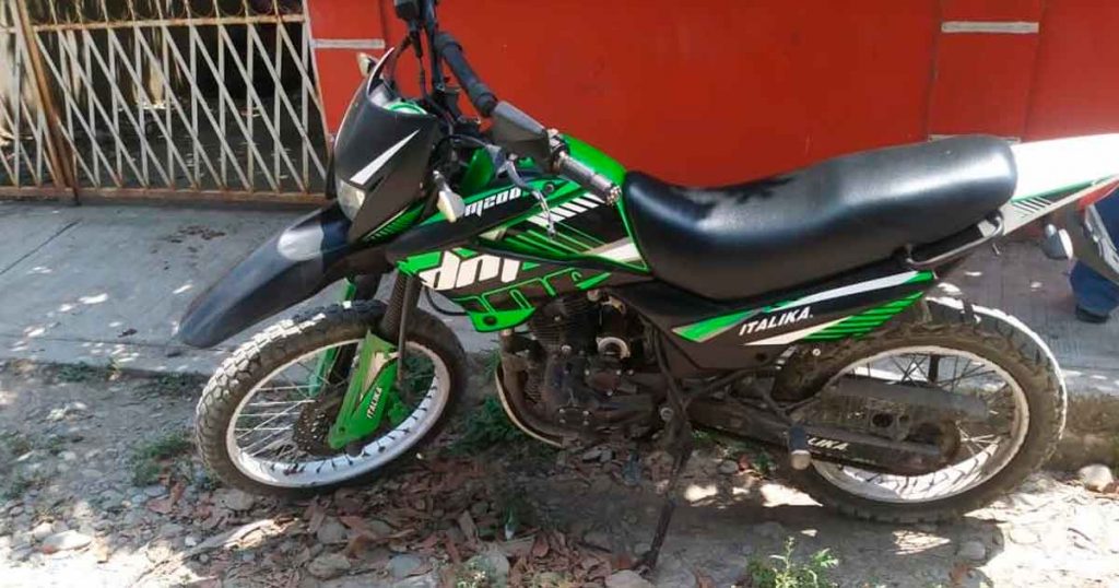 Recuperan cuatro motos con reporte de robo