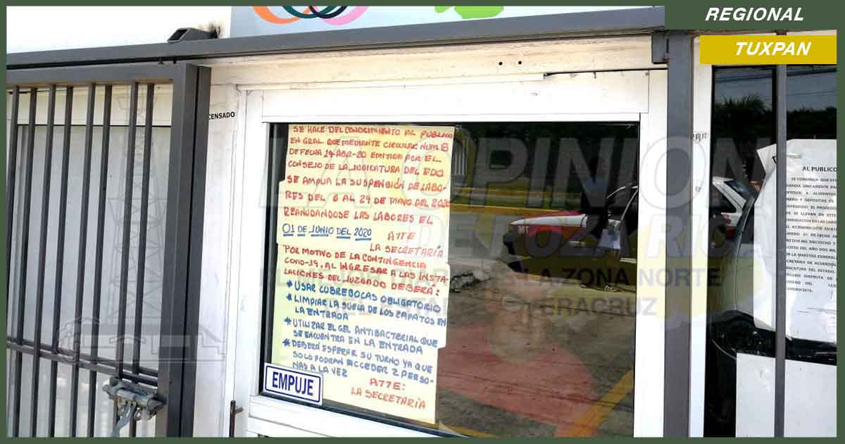 Amplían cierre de Juzgado Familiar