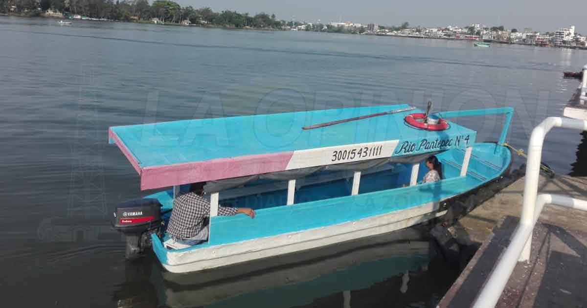 Por Covid-19 naufraga actividad de lancheros en Tuxpan