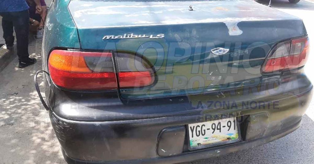 Destroza cerca de un domicilio