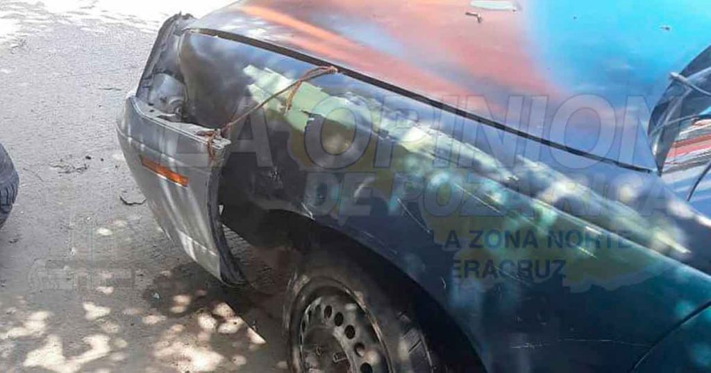 Destroza cerca de un domicilio