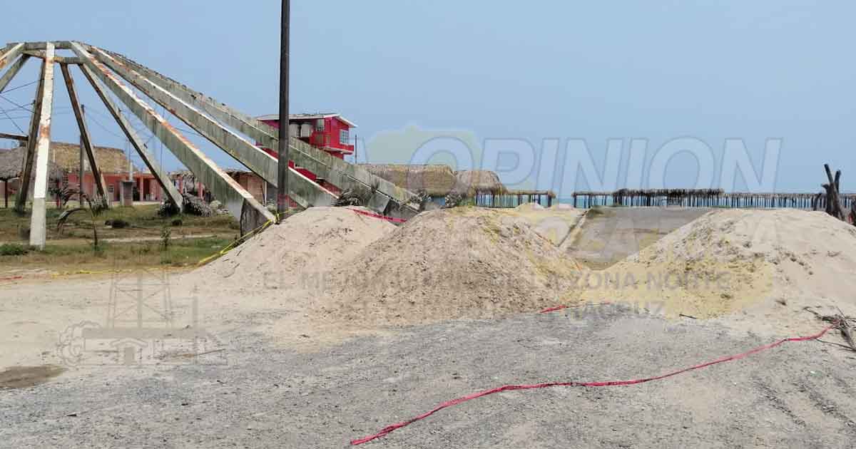 Crítica situación para 300 familias que laboran en playas de Tuxpan