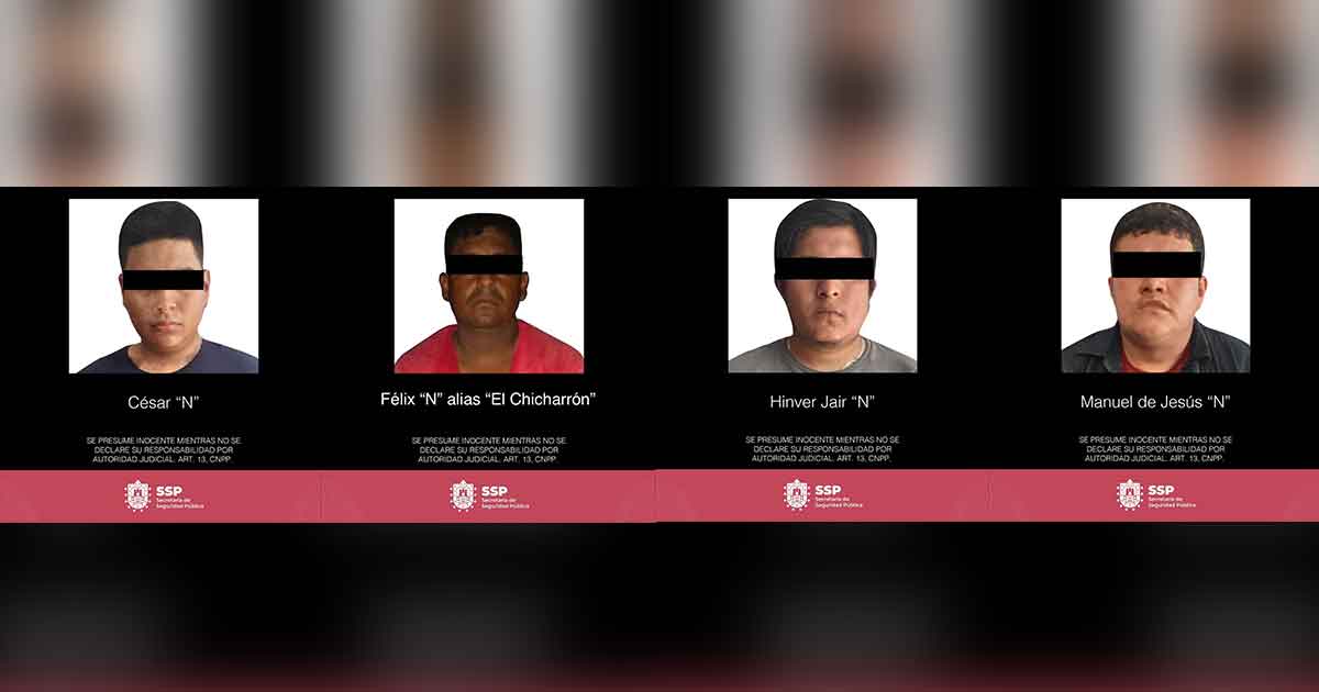 Detienen a cuatro por presunto fraude bancario y delitos contra la salud