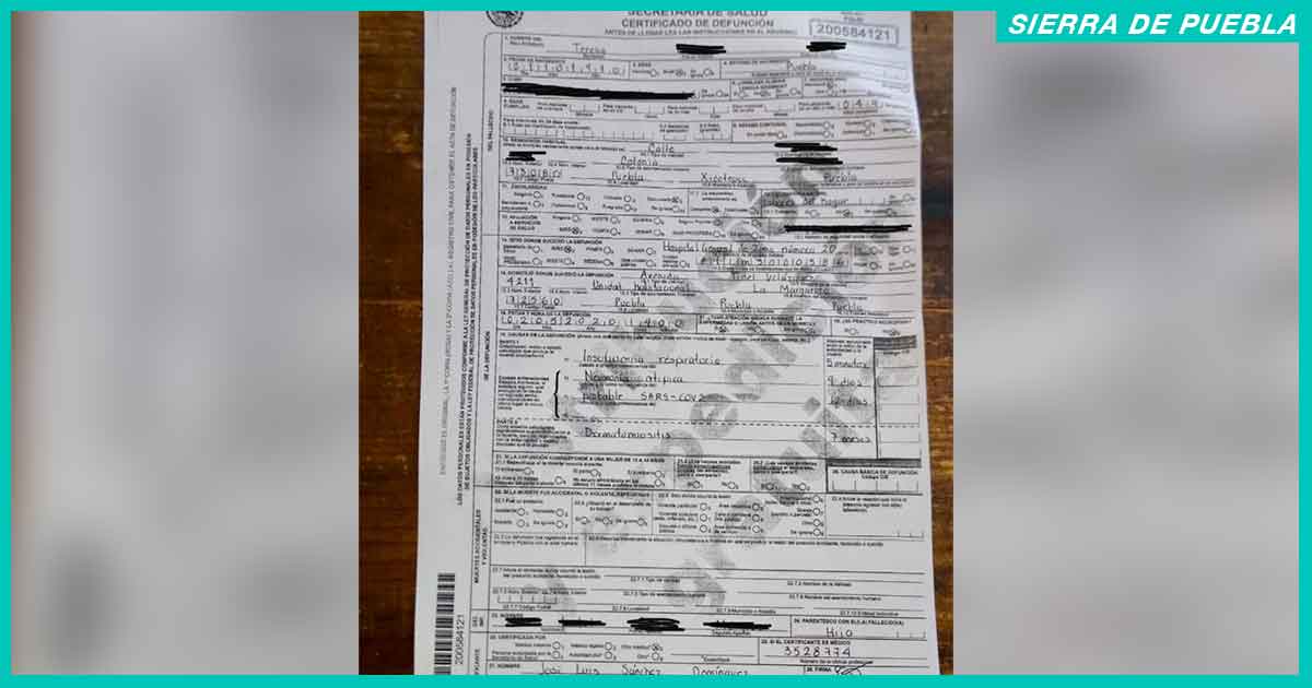 Fallece uno por Covid-19