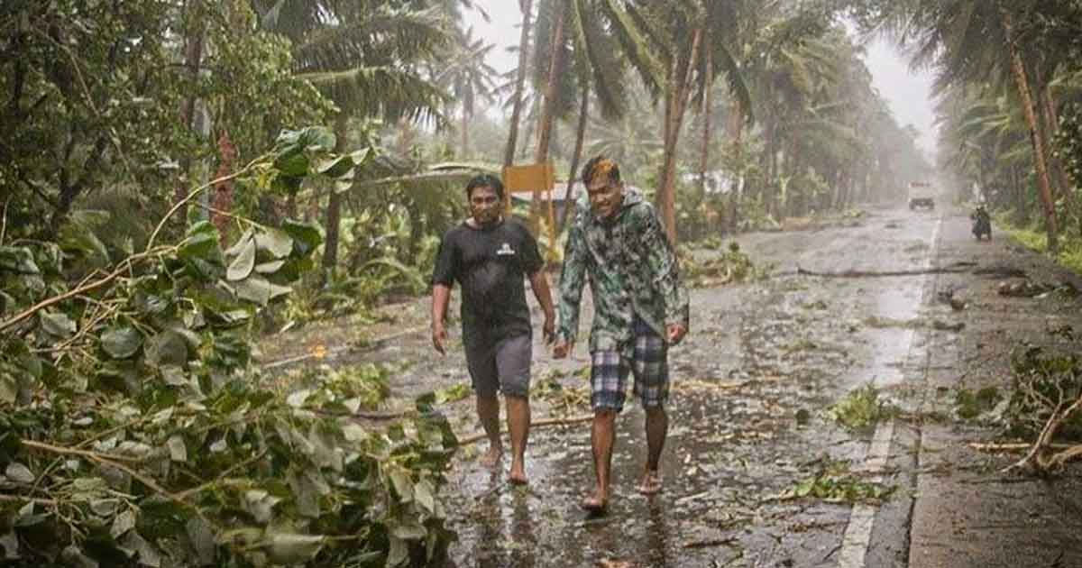 Primeras imágenes: tifón Vongfong causa estragos en Filipinas