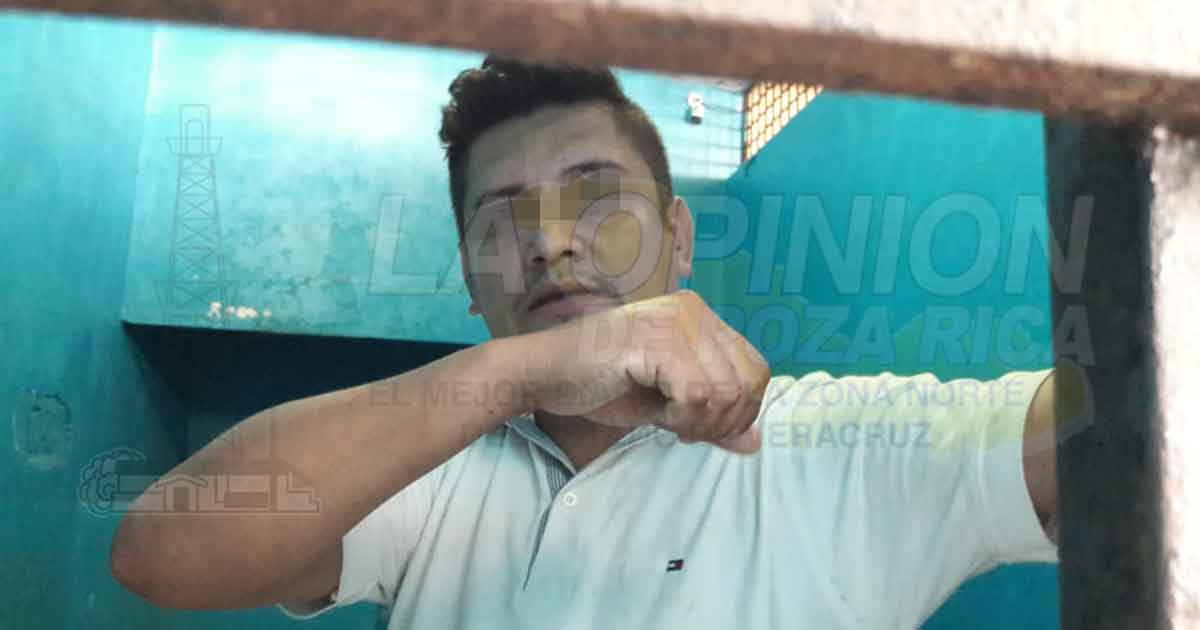 Jornalero detenido por golpear a su esposa