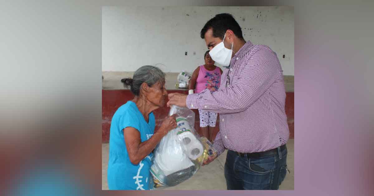 Llegan despensas a zonas más Vulnerables de Naranjos