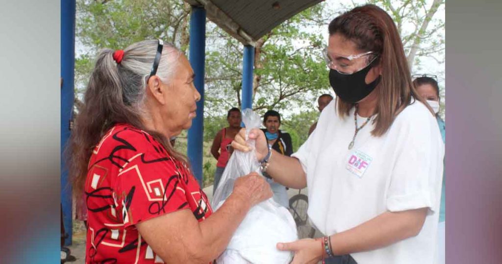 Llegan despensas a zonas más Vulnerables de Naranjos