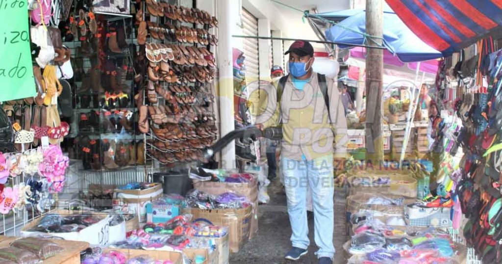 Realizan segunda etapa de sanitización en zonas de alto riesgo en Naranjos