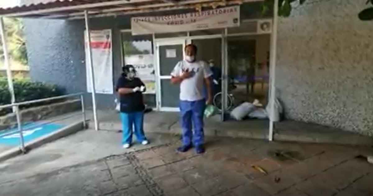 Dan de alta a paciente hospitalizado por Covid-19 (Video)