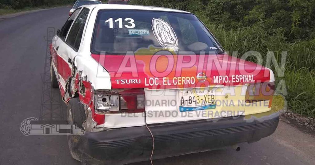 Camión limonero embiste a unidad de alquiler