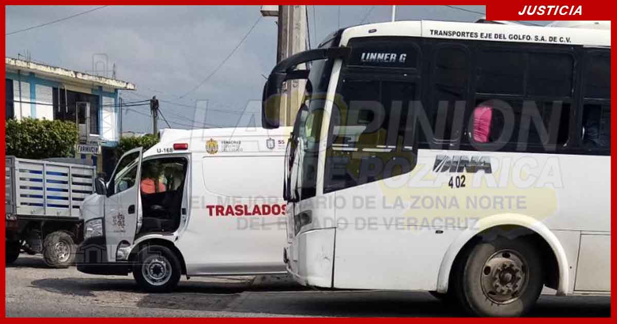 Pasajero se infarta a bordo de un autobús